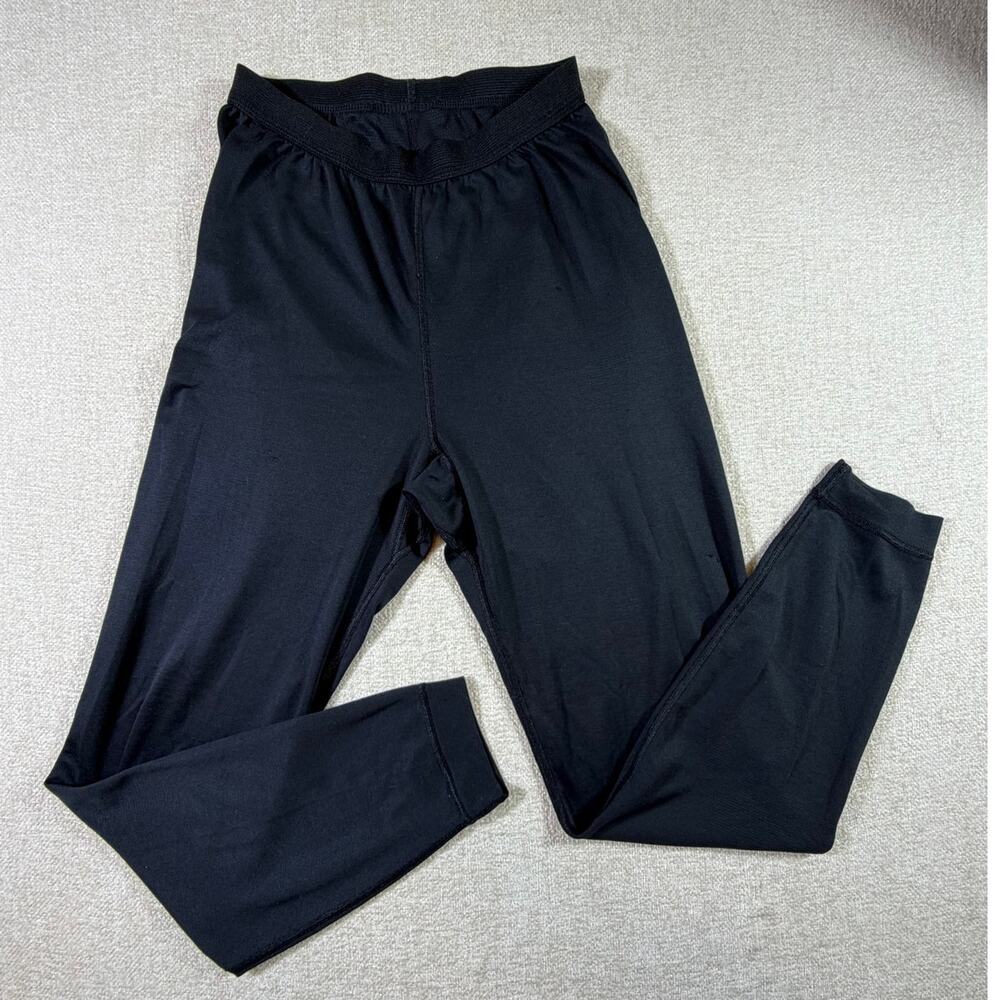 Patagonia Women's Large Black Capilene Base Layer Pants Thermal Hiking Outdoor